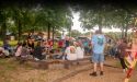 outdoor church service in buckner, mo